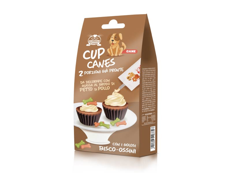 merenda cup cakes per cane