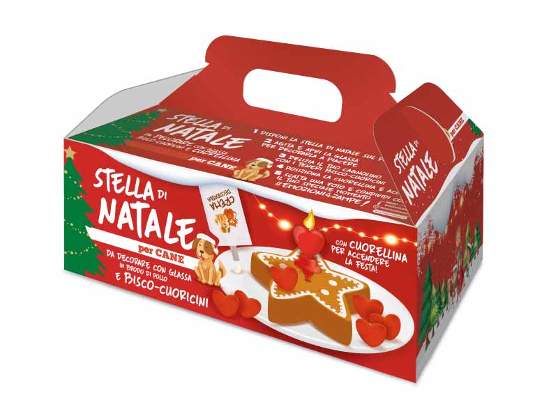 dolce di natale per cane